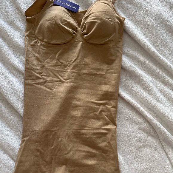 Ellareese Strapless Slip Shapewear Slip Dress for Women Under Dress Shapewear - Picture 3 of 7